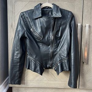 Blank NYC Black Leather Jacket